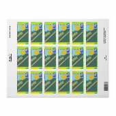 Kippen Coup Etiket (Full Sheet)