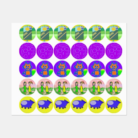 Kippen Coup Labels (Vel)