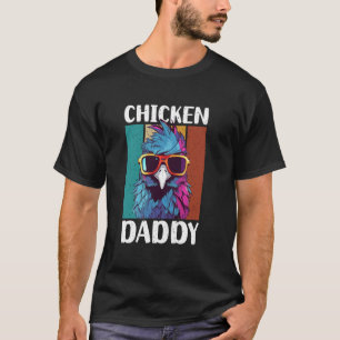 Kippen Daddy - een leuk ontwerp voor elke haan in T-shirt