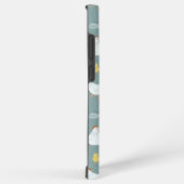 Kippen dromen in de Coop in Blauwgroen Samsung Galaxy Hoesje (Rechterkant)