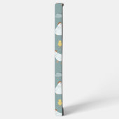 Kippen dromen in de Coop in Blauwgroen Samsung Galaxy Hoesje (Linkerkant)