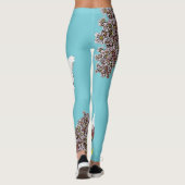Kippen en A Hen Leggings (Achterkant)