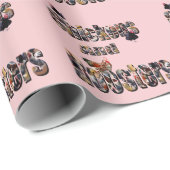Kippen En Hanen, Cadeaupapier (Rol Hoek)