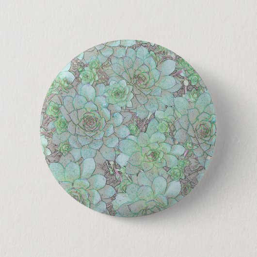 kippen en kippen ronde button 5,7 cm (Voorkant)