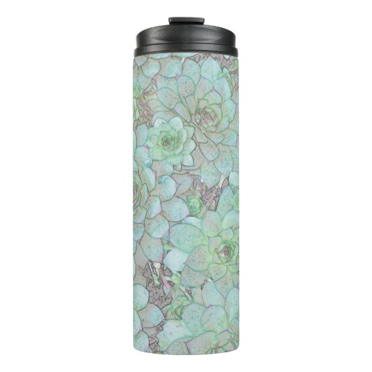 kippen en kippen thermosbeker (Voorkant)