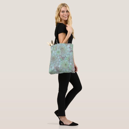kippen en kippen tote bag (Op model)