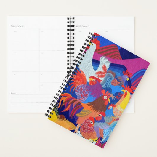 Kippen en roosters planner (Display)