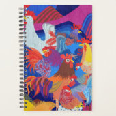 Kippen en roosters planner (Voorkant)