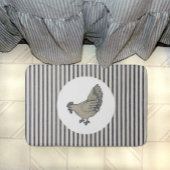  kippen en schoppenstelen badmat