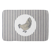  kippen en schoppenstelen badmat (Voorkant)