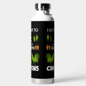 Kippen en tuinieren waterfles (Links)
