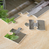 kippen en zuilen in een Natuur van een emmer Legpuzzel (Zijkant)