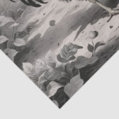 Kippen Erf Ontwerp Tissuepapier (Detail)