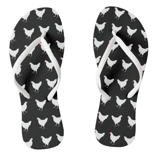 Kippen Flip Flops (Voetbed)