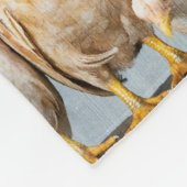 Kippen Galore Fleece Deken (Hoek)