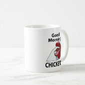 Kippen Goedemorgen grappige kip Koffiemok (Voorkant rechts)