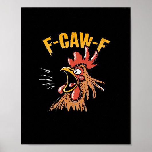 Kippen grappenmaker vintage kippen grappig poster (Voorkant)