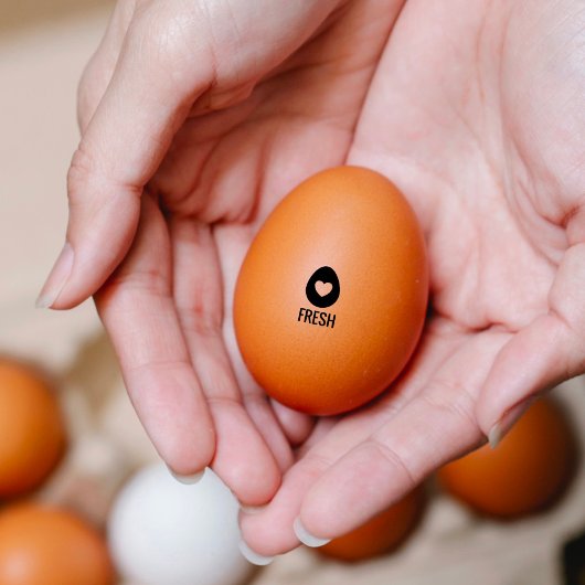 Kippen, Hen Eggs | Verse eieren | Eieren Mini Stam Rubberstempel