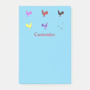Kippen Hennen Thunder_Cove Post-it® Notes