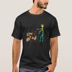 Kippen houden t-shirt