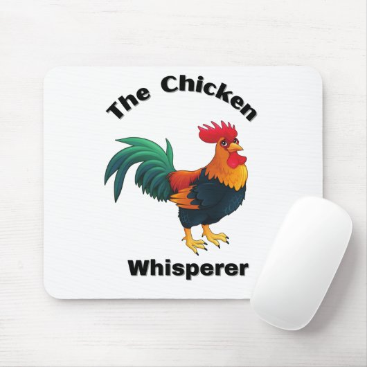 Kippen, humor, grappig muismat (Met muis)