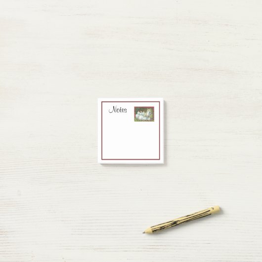 KIPPEN IN DE BARN, HORSE 3M Post-it® notes (Op bureau)