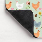 Kippen in de Groene Muismat van de Bloemen (Hoek)