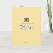 Kippen in een  paasWenskaart van een mandje Feestdagen Kaart (Achterkant)