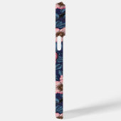 Kippen in het wild roos in roze en blauw Case-Mate iPhone case (Achterkant / Rechts)