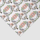 Kippen in Tissue Paper of Red Berry Tissuepapier (Detail)