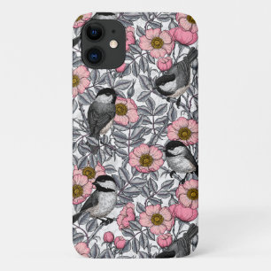 Kippen in vrij roos, roze en grijs Case-Mate iPhone case