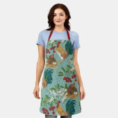 Kippen & Kersen Schort - Medium (Gedragen)