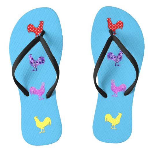 Kippen Kippen Donderbaai Teenslippers (Voetbed)