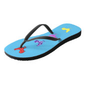 Kippen Kippen Donderbaai Teenslippers (Schuin)