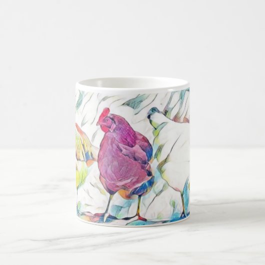 Kippen KoffieMok (Center)