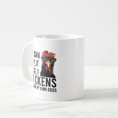 "Kippen" Koffiemok (Voorkant links)