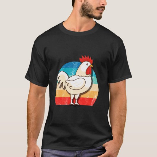 Kippen Kuiken Vleugels Ei Pluimvee T-shirt (Voorkant)