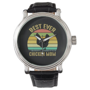 Kippen Kunst Best Ever Kippen Moeder Horloge