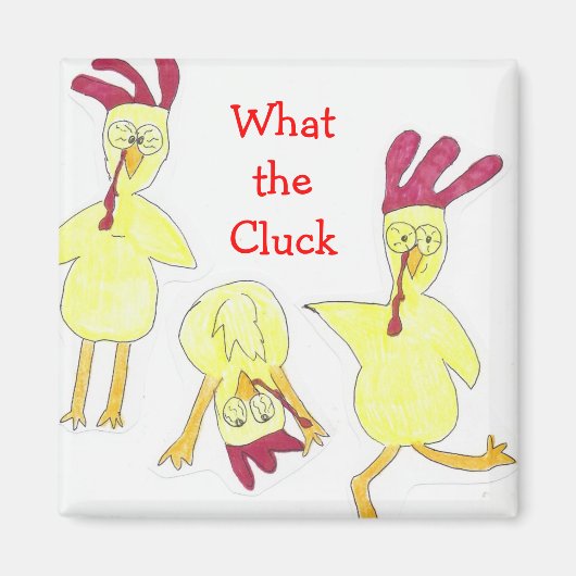 Kippen, magneet (Voorkant)