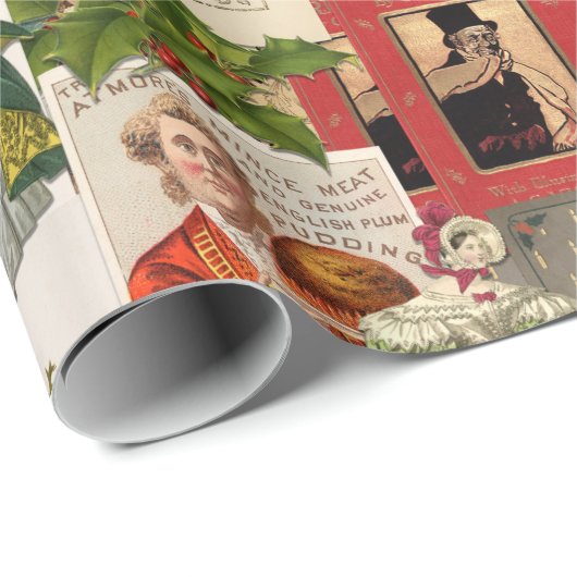 Kippen met kerstmis cadeaupapier (Rol Hoek)