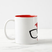 Kippen met mok voor glazen koffie (Links)