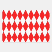 KIPPEN MET SANTA HATS EN DOGS WRAPPPAPIER INPAKPAPIER VEL (Voorkant 2)