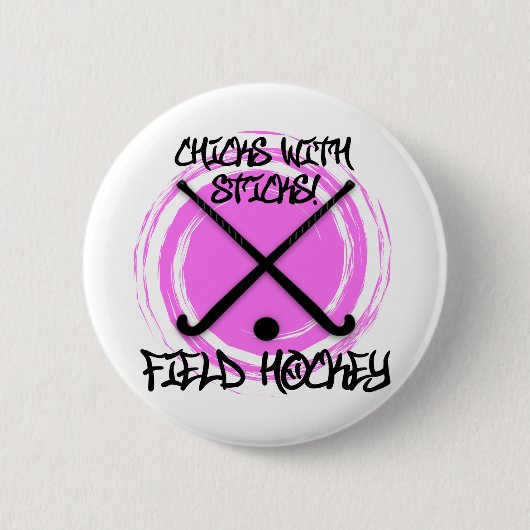 Kippen met scheurtjes - veldsleutel ronde button 5,7 cm (Voorkant)