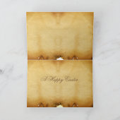 KIPPEN MET STROMEN IN EEN EENVOUDIGERE OUDERPARCHT FEESTDAGEN KAART (Binnen)