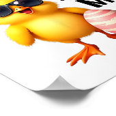 Kippen Mij Pasen Poster (Hoek)