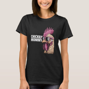 Kippen Moeder Schattige Hen Haan Kippenhok Boerder T-shirt