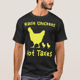 Kippen Opvoeden Niet Belastingen Libertarische Boe T-shirt