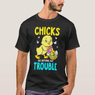 Kippen Paasei Citaat Meme Kunstontwerp T-shirt