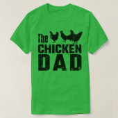 Kippen Pap Farmer Chicken Lover Fun T-shirt (Design voorkant)