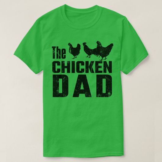 Kippen Pap Farmer Chicken Lover Fun T-shirt (Design voorkant)